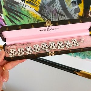 JUICY COUTURE CRYSTAL DOG COLLAR!